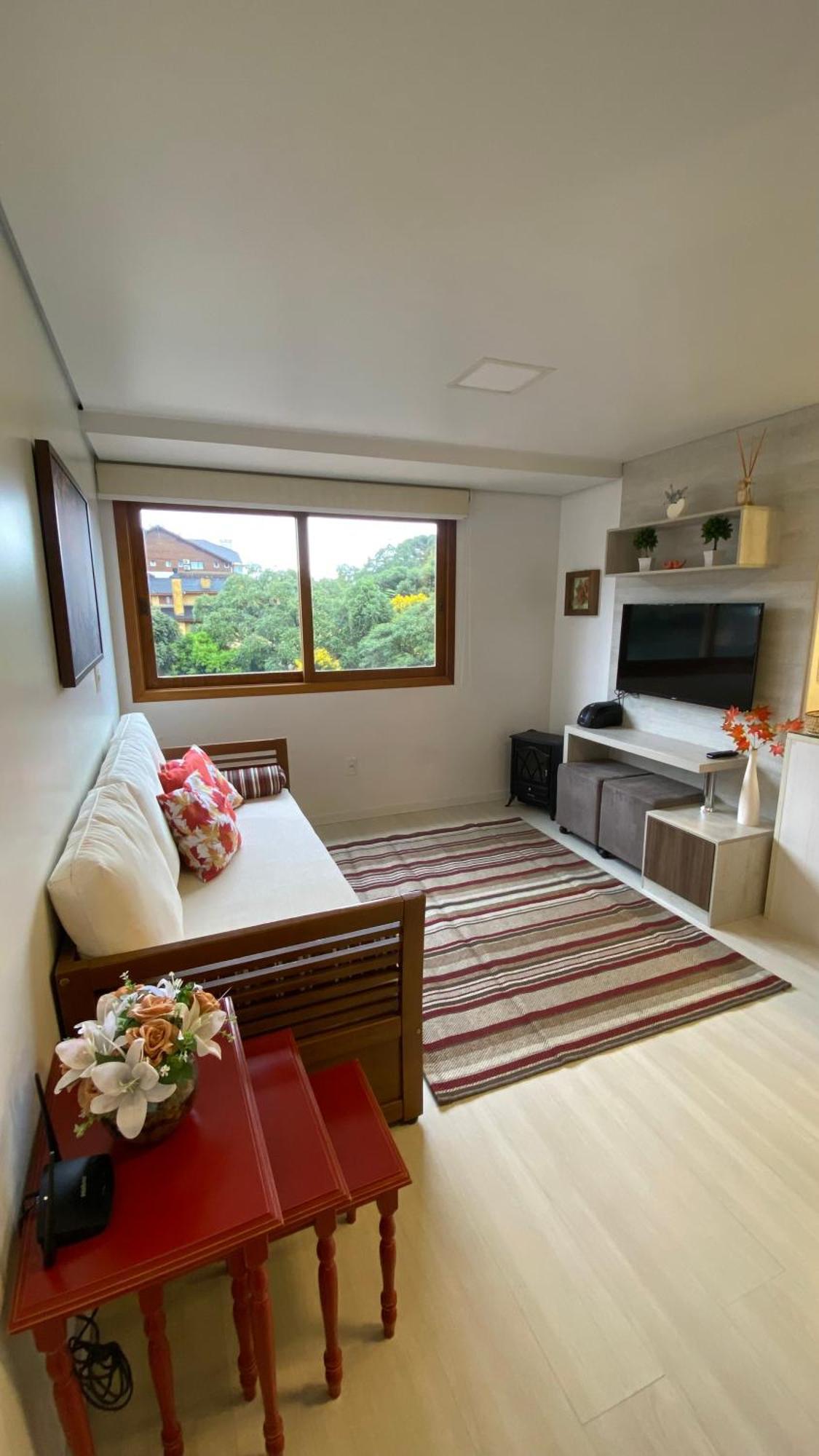 Apartamento No Centro De Gramado - Solar Da Encosta Eksteriør billede